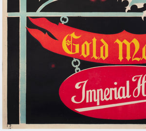 Bieres Sodibo 1928 French Beer Alcohol Advertsing Poster LeMaire - detail