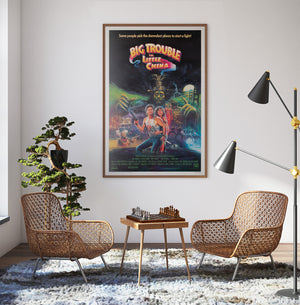 Big Trouble in Little China 1986 US International 1 Sheet Film Movie Poster, Brian Bysouth