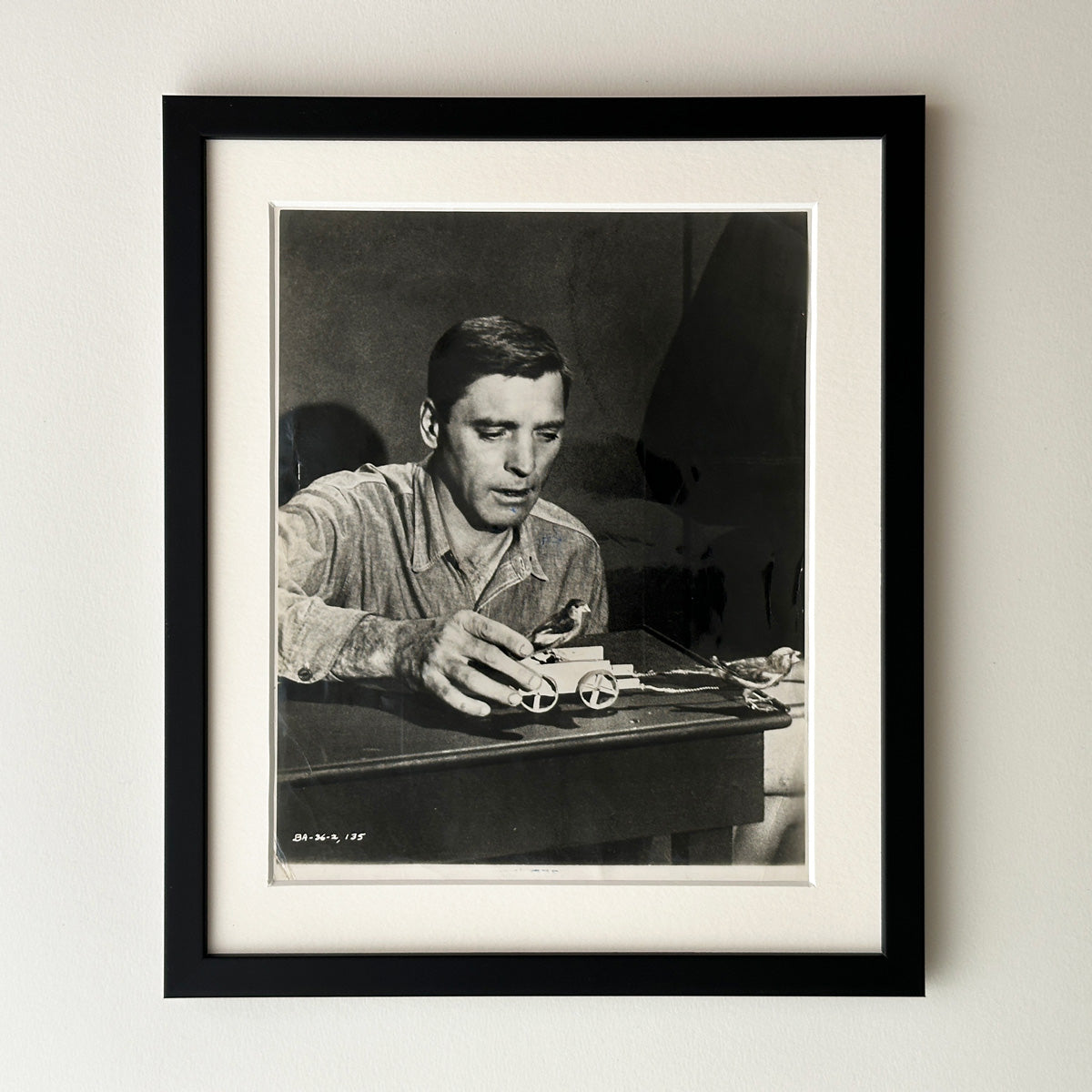 Birdman of Alcatraz (1962) Burt Lancaster Publicity Film Movie Still - Framed