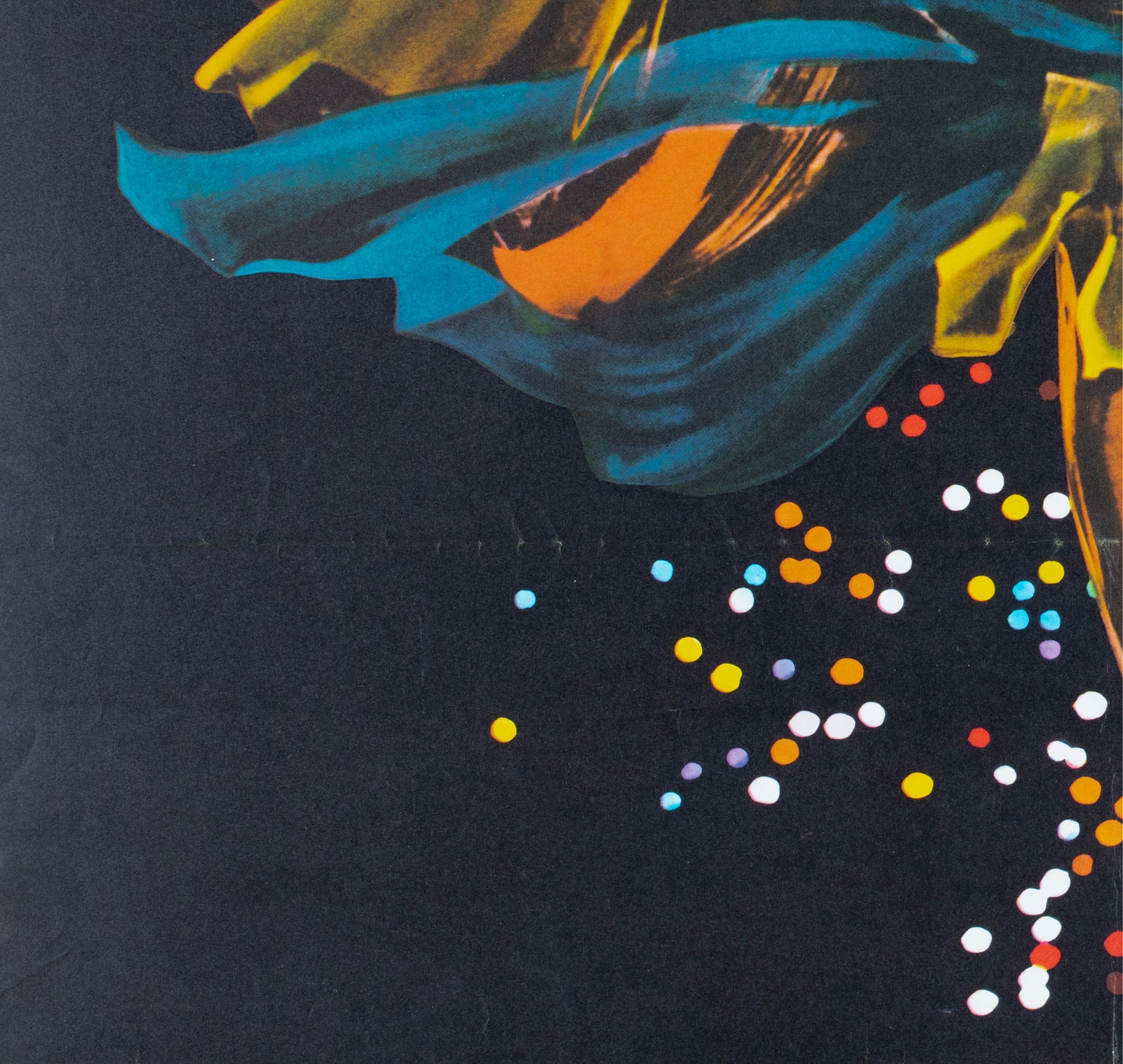 Black Orpheus 1960 Japanese B2 Film Poster Georges Allard - detail