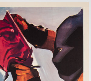 Black Sunday 1961 French Moyenne Film Movie Poster - detail