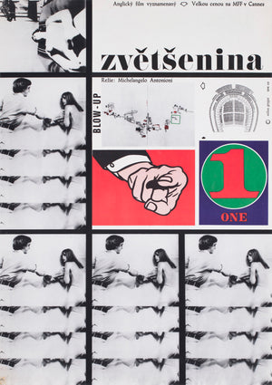 blow up 1968 czech a1 film movie poster milan grygar