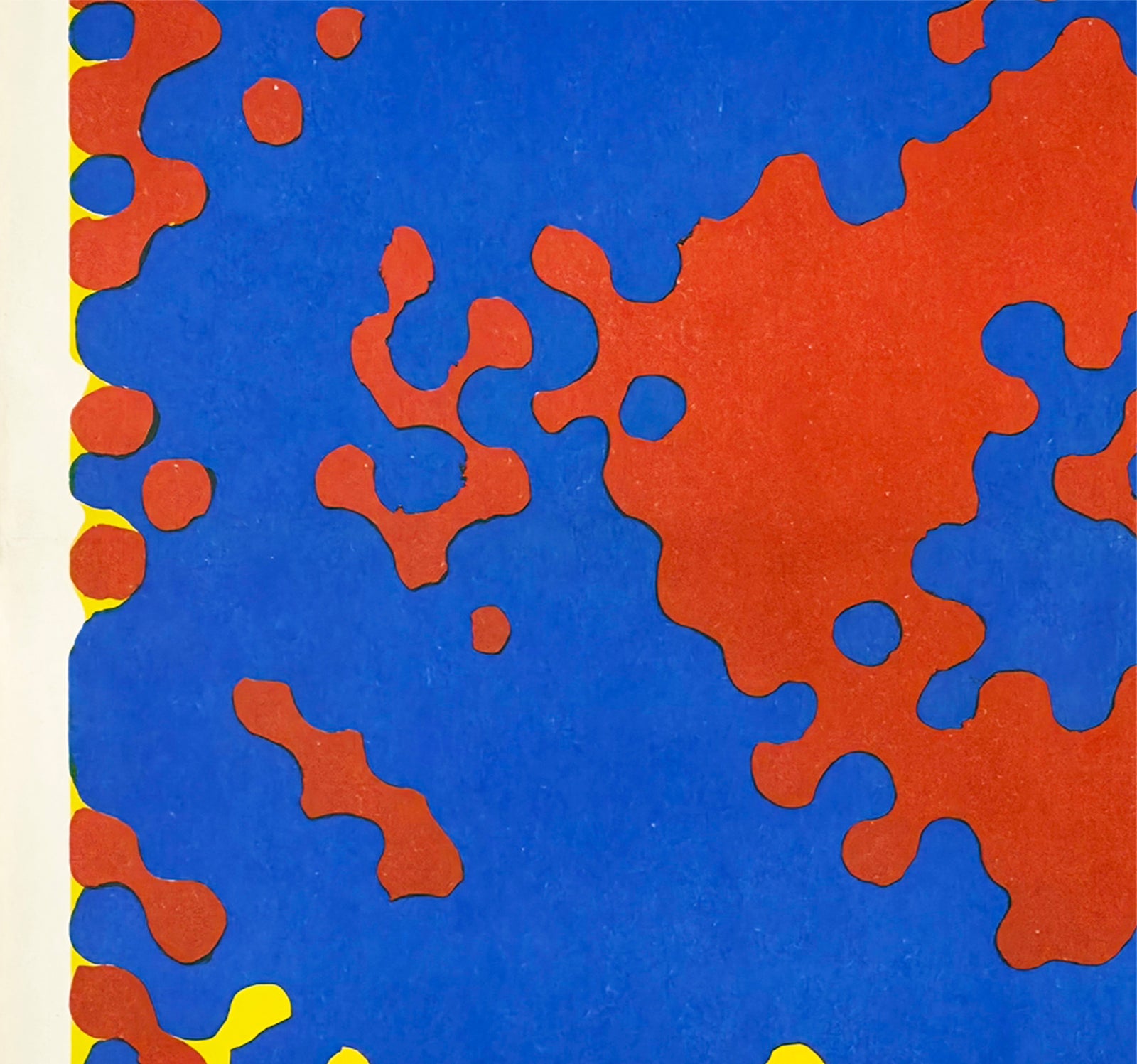 Blow up 1968 Polish A1 Film Poster Waldemar Swierzy - detail