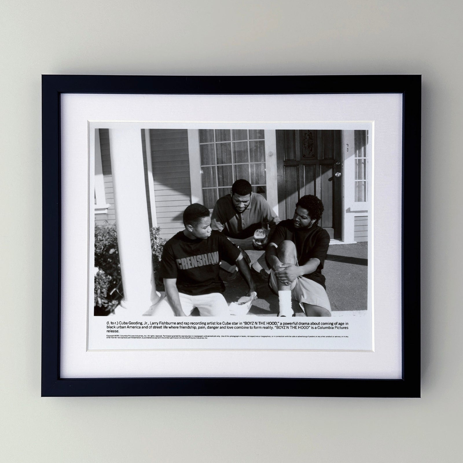 Boyz n the Hood 1991 Publicity Film Movie Press Still Framed