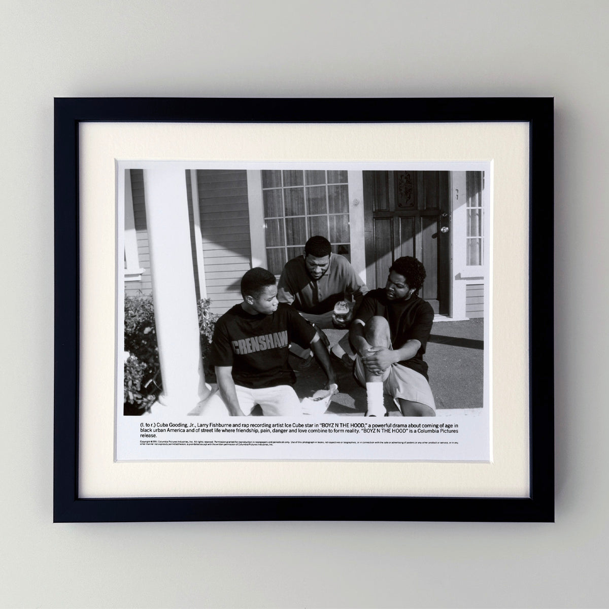 Boyz n the Hood 1991 Publicity Film Movie Press Still Framed