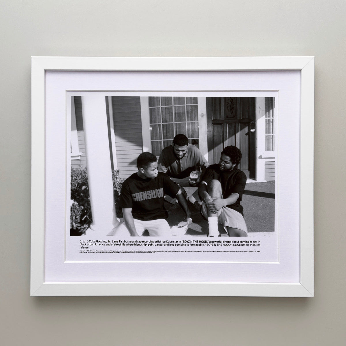 Boyz n the Hood 1991 Publicity Film Movie Press Still Framed