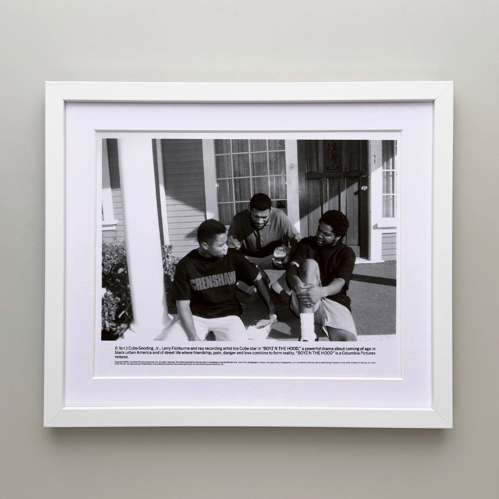 Boyz n the Hood 1991 Publicity Film Movie Press Still Framed