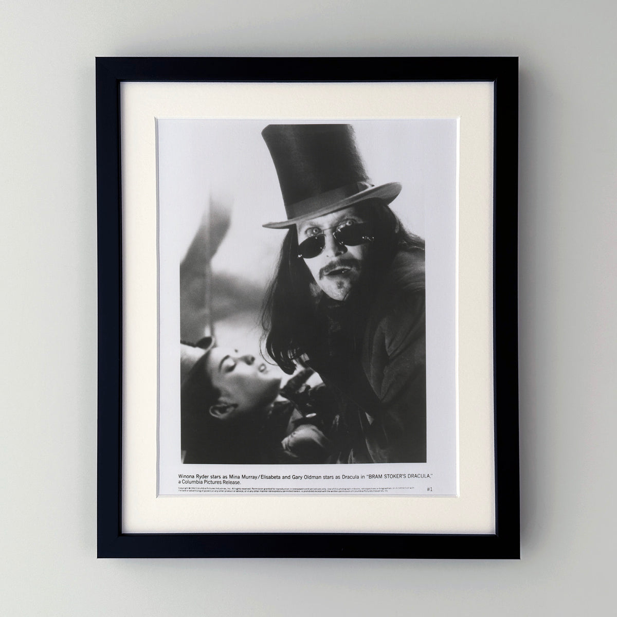 Bram Stokers Dracula 1992 Film Movie Press Publicity Still Framed