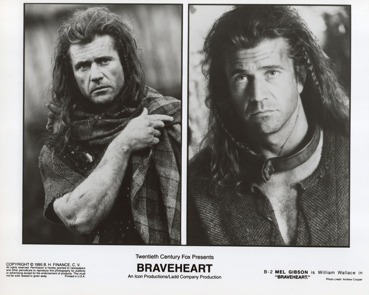 Braveheart (1995) Film Movie Press Publicity Still Framed