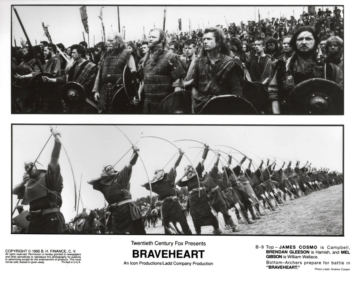 Braveheart 1995 Publicity Film Movie Press Still Framed