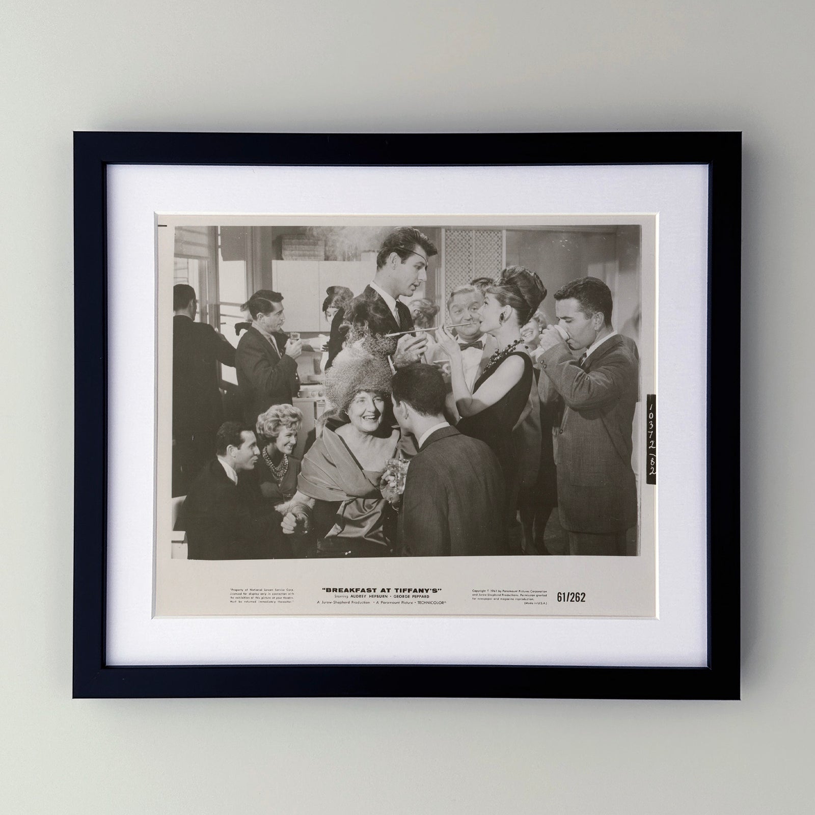 Breakfast at Tiffanys (1961) Film Movie Press Publicity Still Framed