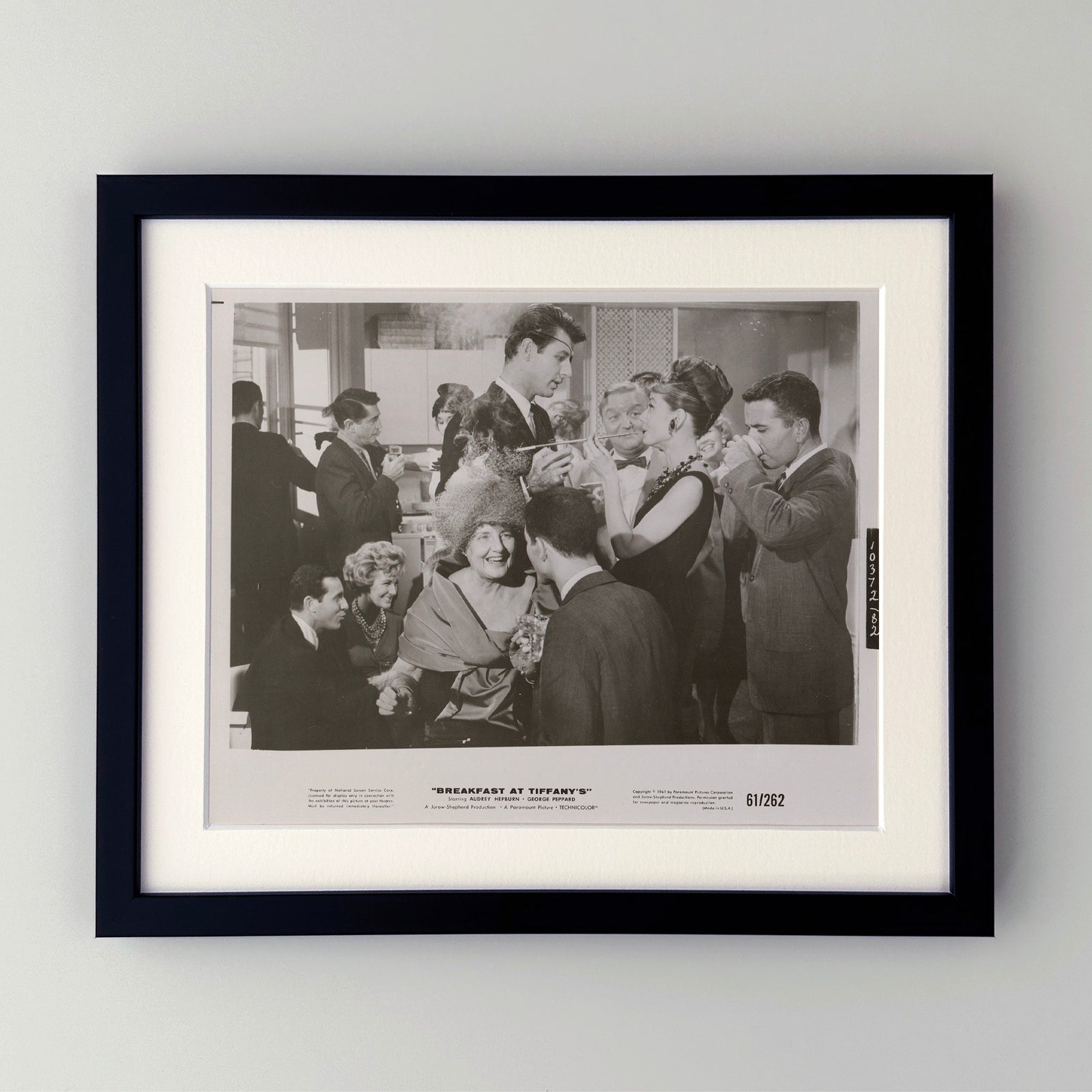 Breakfast at Tiffanys (1961) Film Movie Press Publicity Still Framed