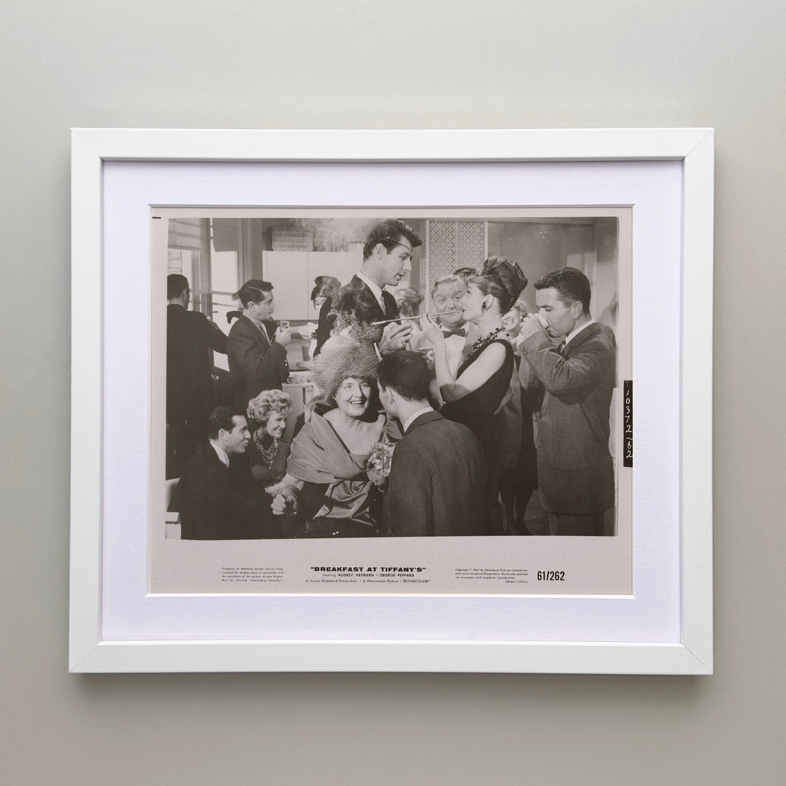 Breakfast at Tiffanys (1961) Film Movie Press Publicity Still Framed