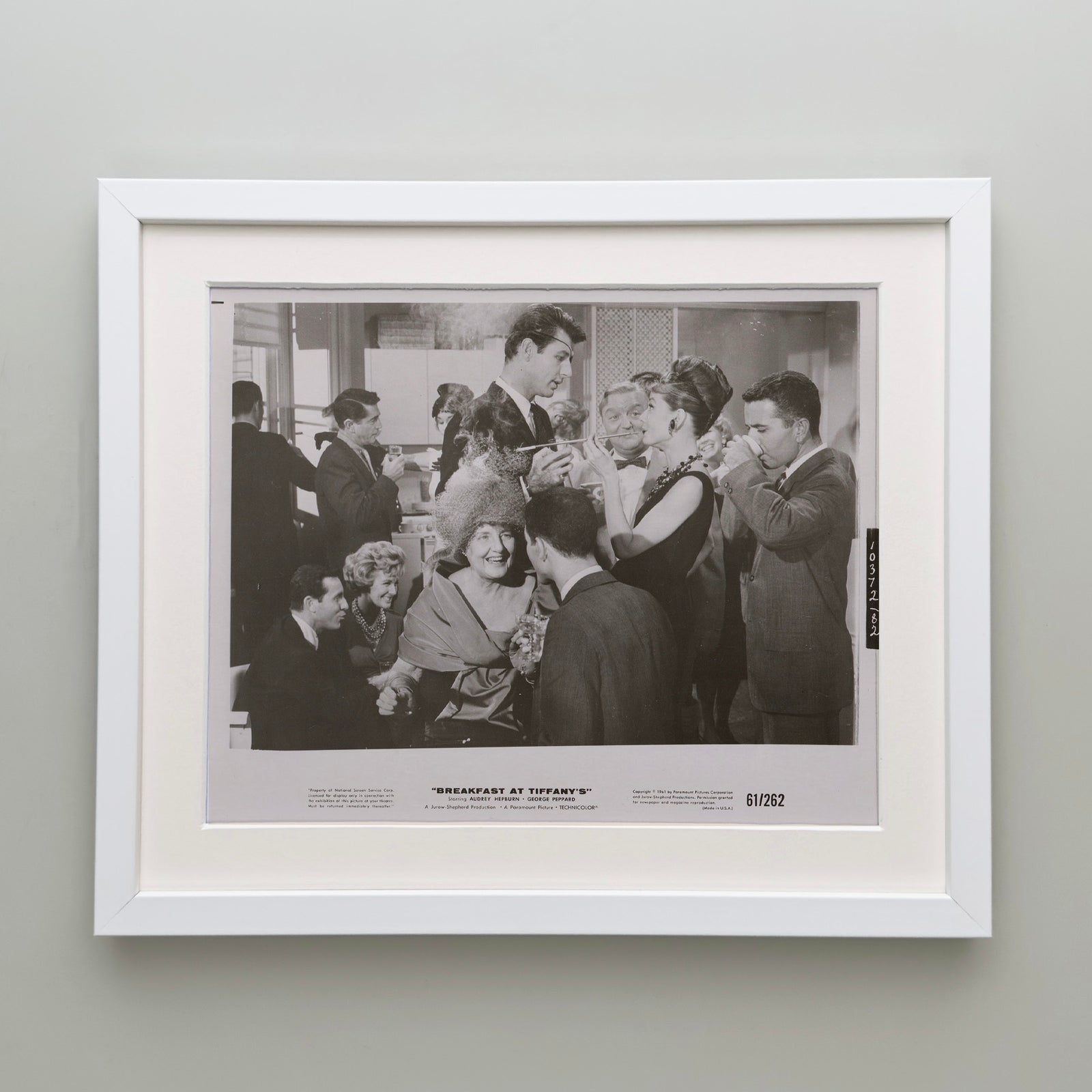 Breakfast at Tiffanys (1961) Film Movie Press Publicity Still Framed