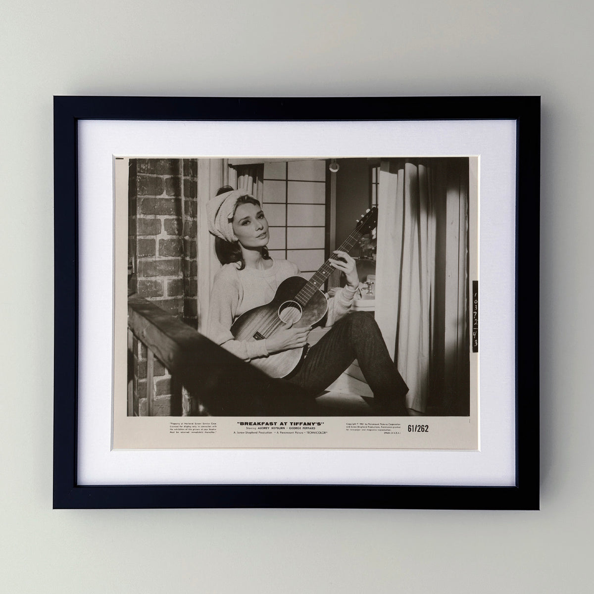 Breakfast at Tiffanys (1961) Film Movie Press Publicity Still Framed