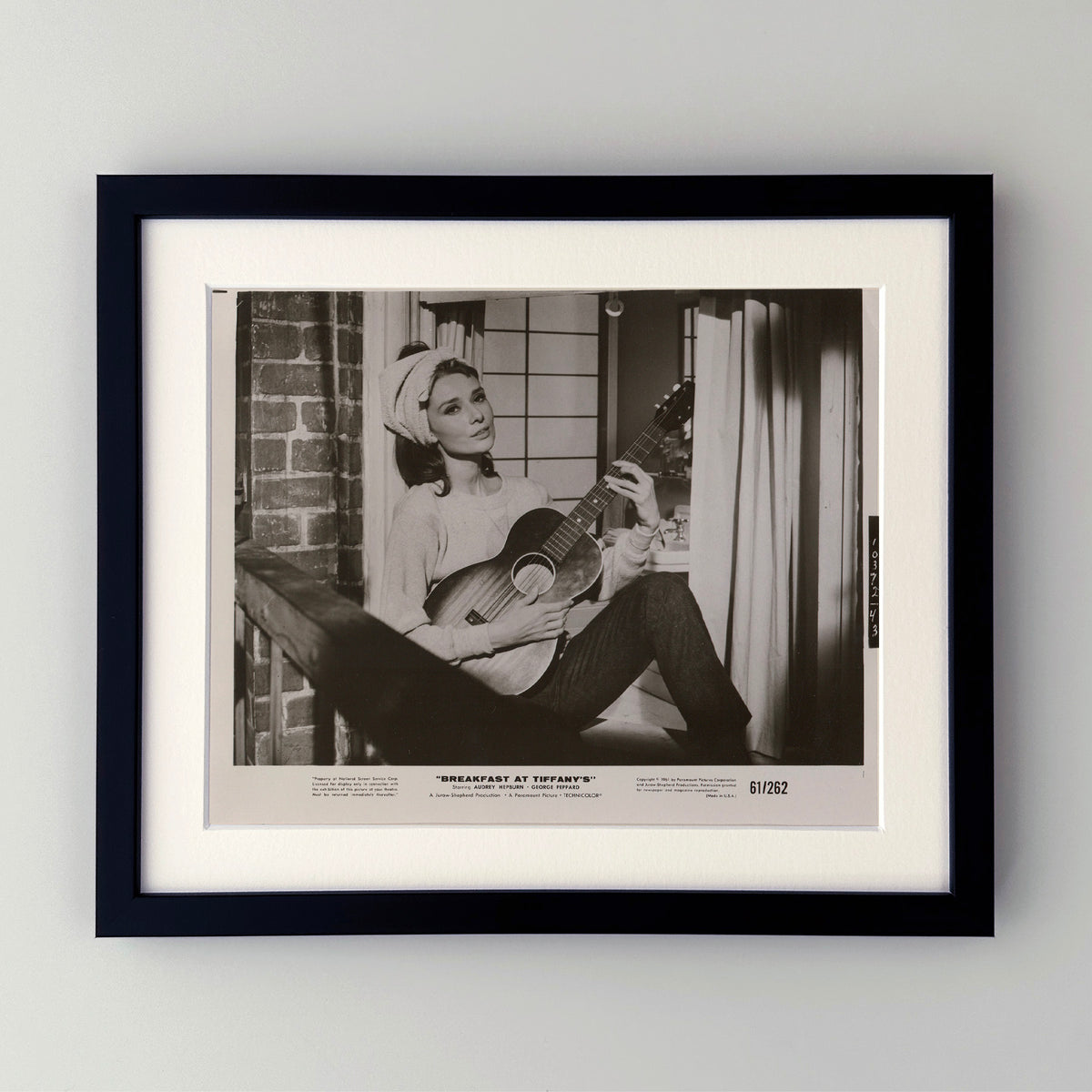 Breakfast at Tiffanys (1961) Film Movie Press Publicity Still Framed