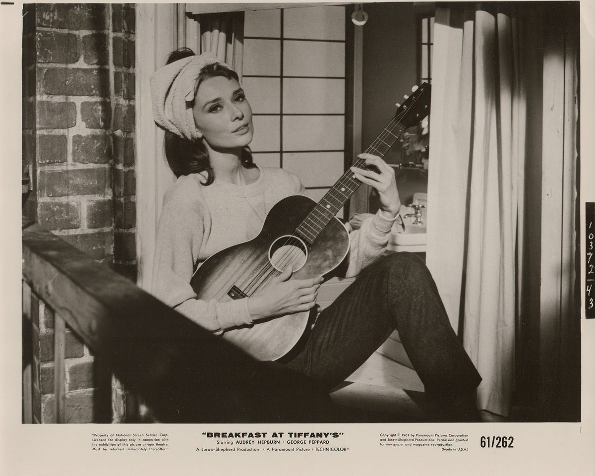 Breakfast at Tiffanys (1961) Film Movie Press Publicity Still Framed