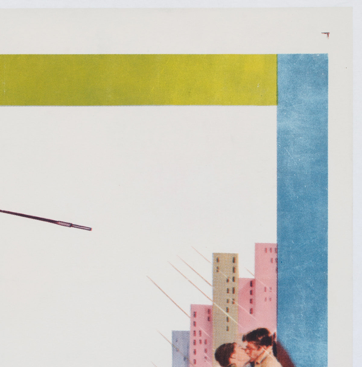 Breakfast at Tiffanys 1961 US 1 Sheet Film Movie Poster Robert McGinnis - detail