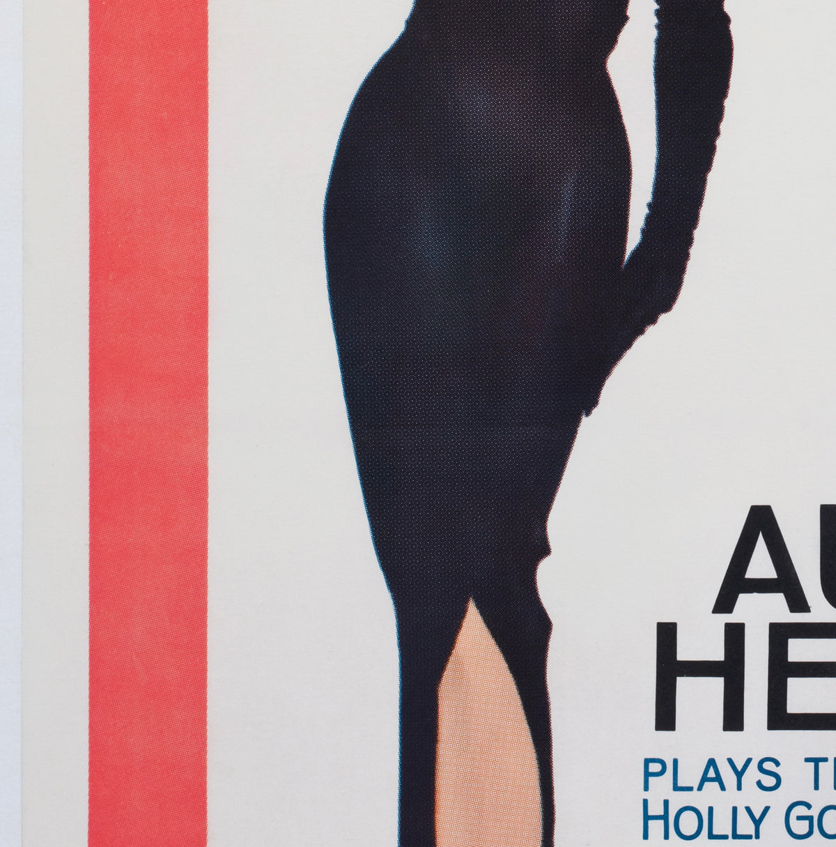 Breakfast at Tiffanys 1961 US 1 Sheet Film Movie Poster Robert McGinnis - detail