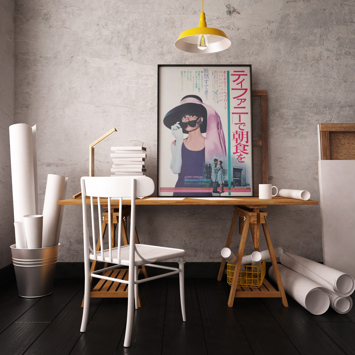 breakfast at tiffanys r1969 japanese b2 film movie poster