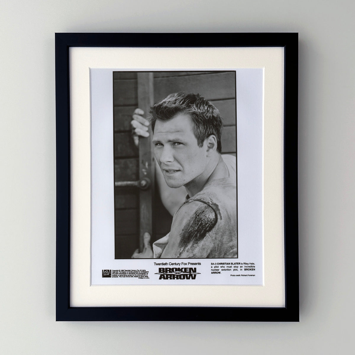 Broken Arrow 1996 Film Movie Press Publicity Still Framed