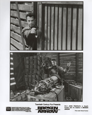 Broken Arrow 1996 Film Movie Press Publicity Still Framed