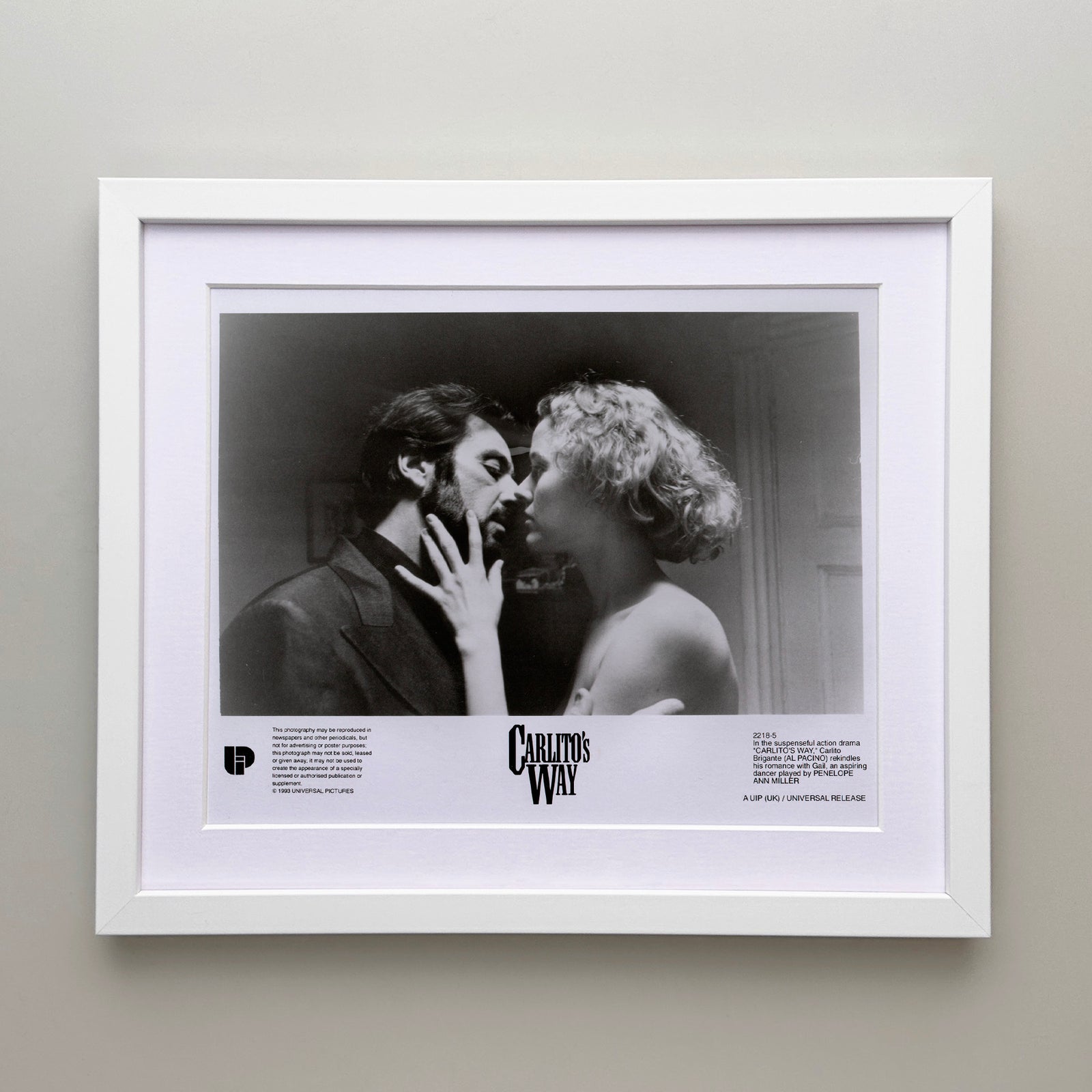 Carlitos Way 1993 Film Movie Press Publicity Still Framed