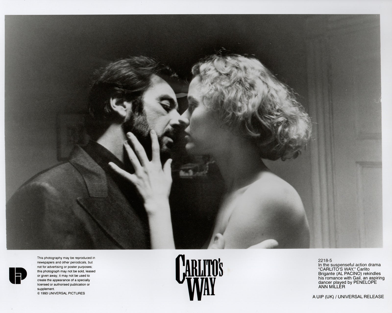 Carlitos Way 1993 Film Movie Press Publicity Still Framed