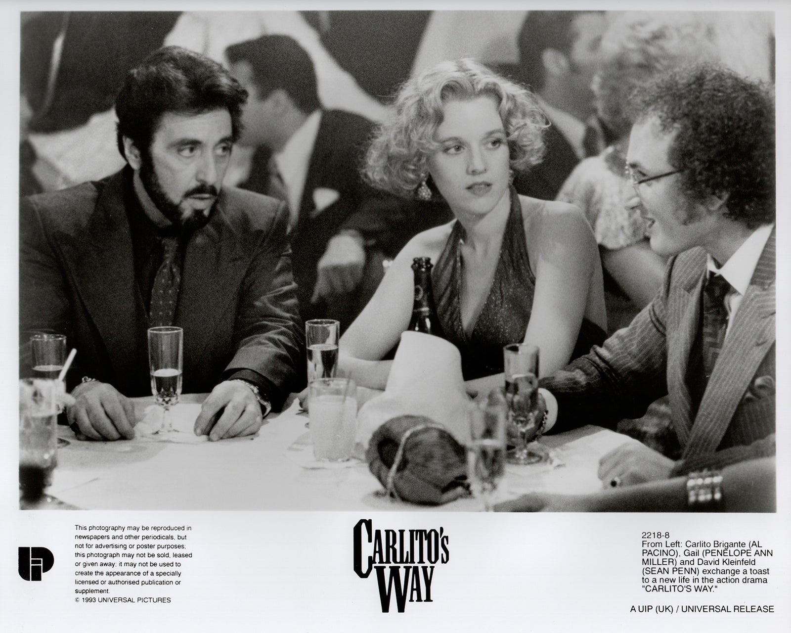 Carlitos Way 1993 Film Movie Press Publicity Still Framed
