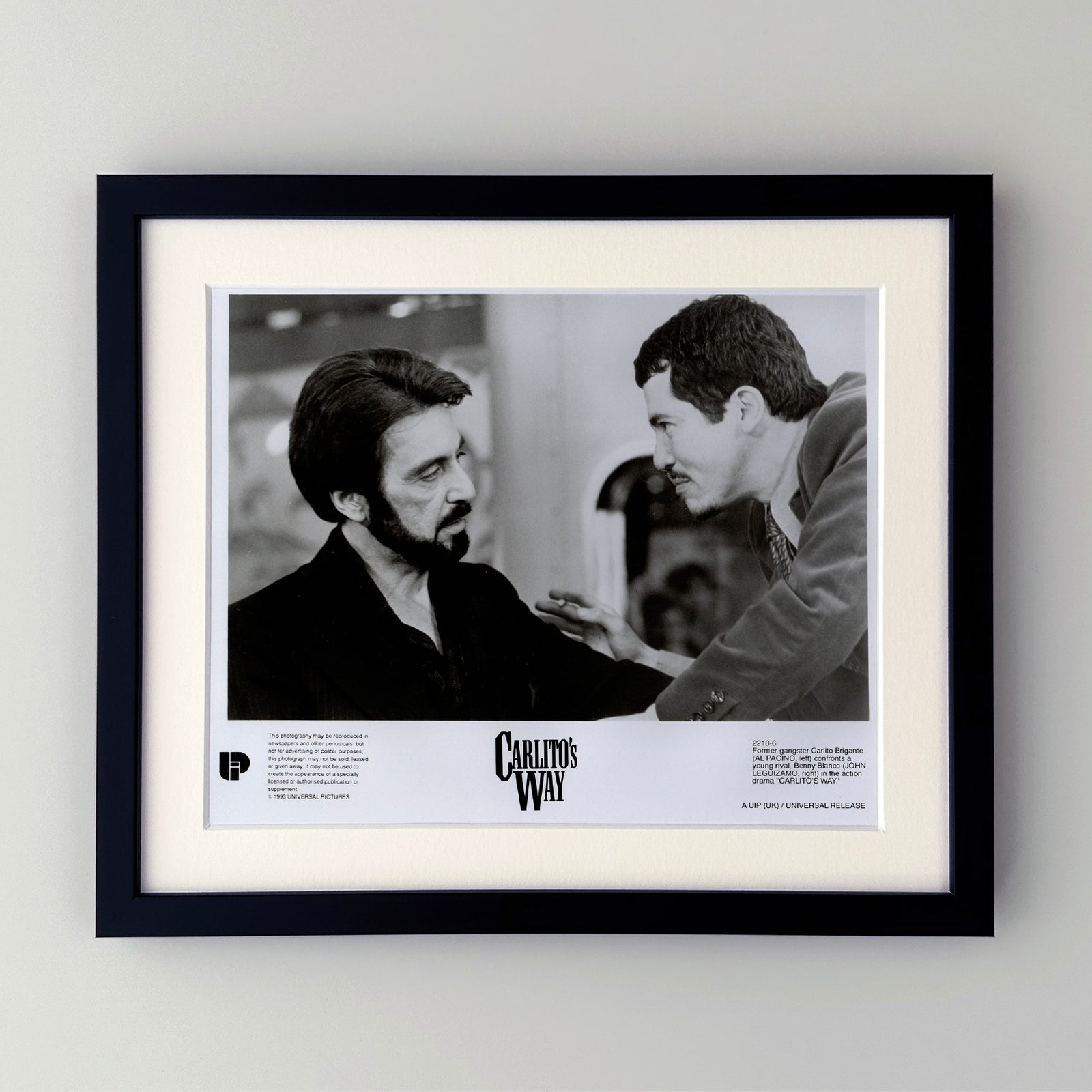 Carlitos Way 1993 Film Movie Press Publicity Still Framed