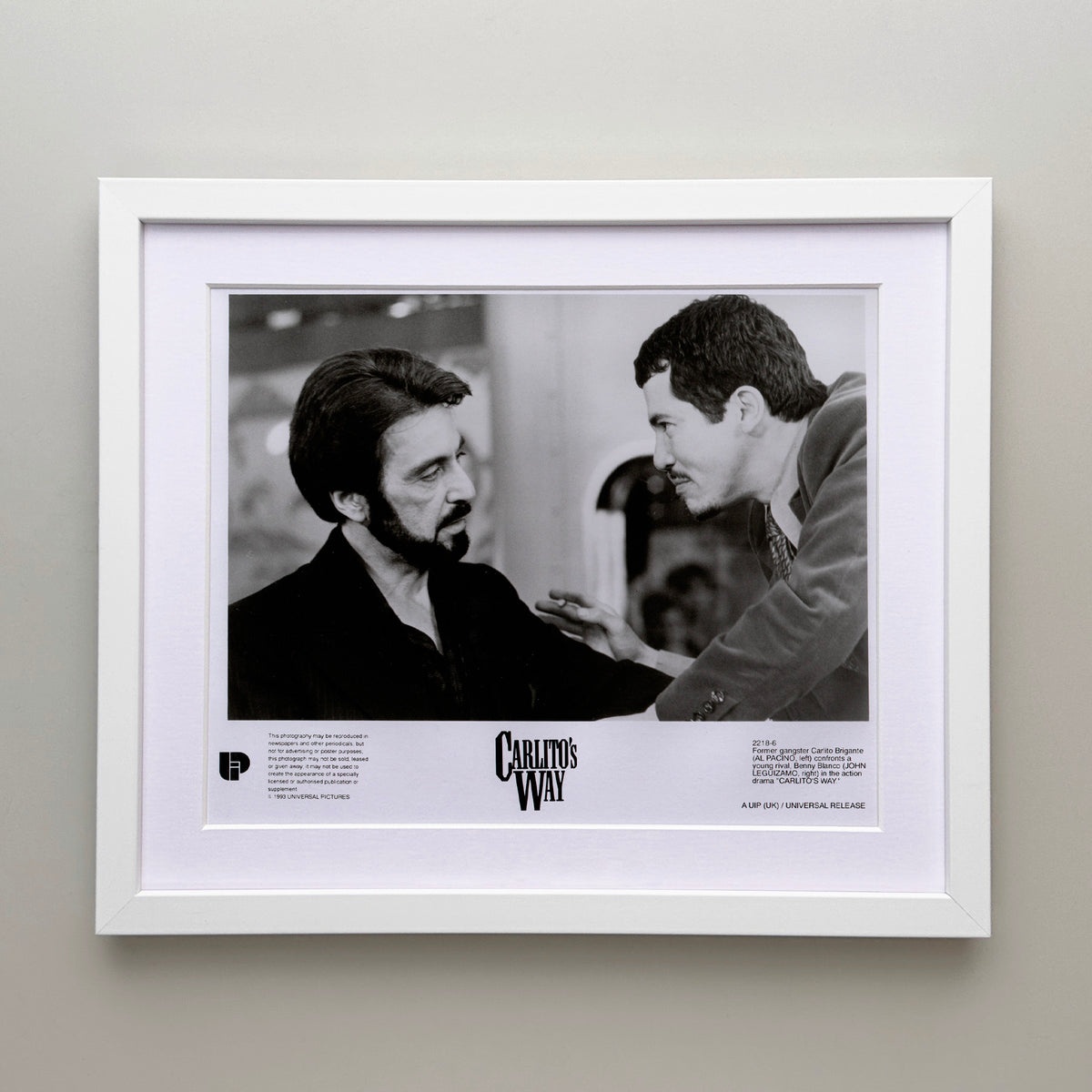 Carlitos Way 1993 Film Movie Press Publicity Still Framed