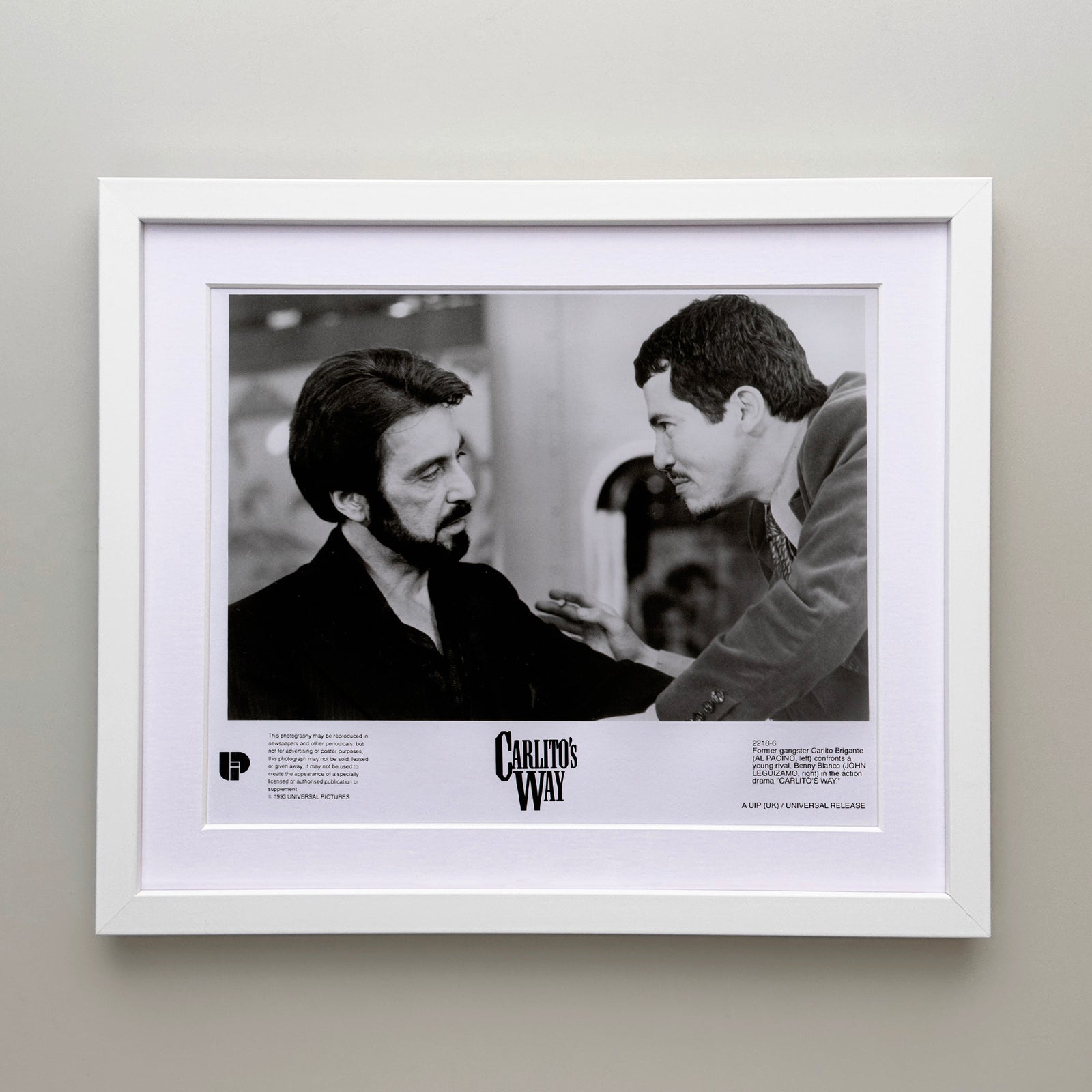 Carlitos Way 1993 Film Movie Press Publicity Still Framed