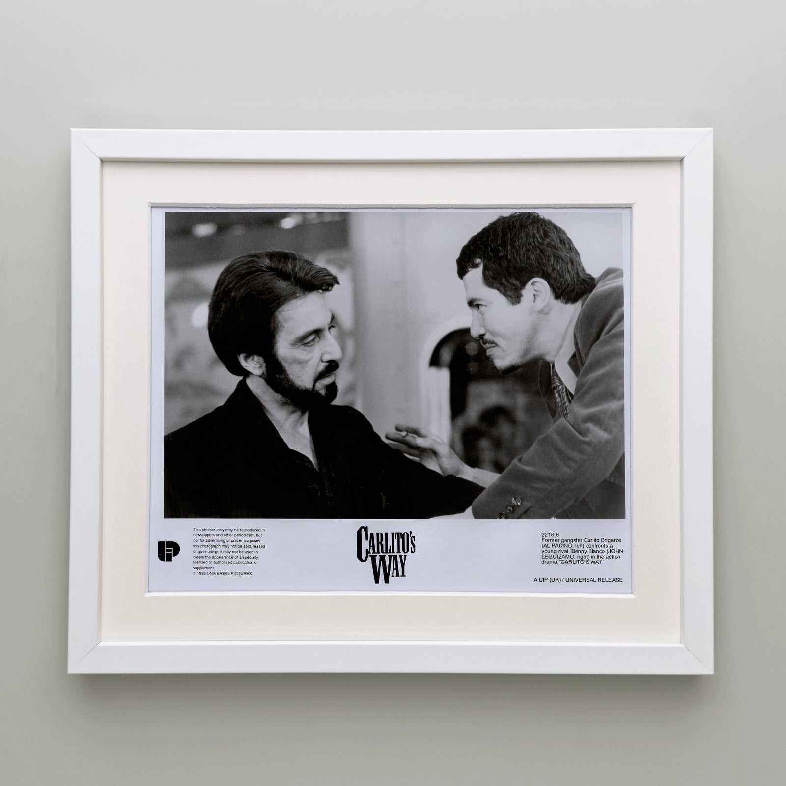 Carlitos Way 1993 Film Movie Press Publicity Still Framed