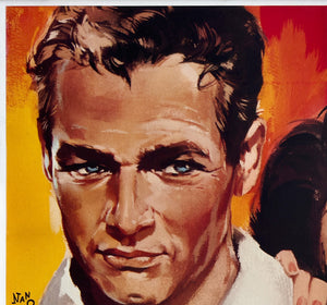 Cat on a Hot Tin Roof R1966 Italian 2 Foglio Film Movie Poster, Silvano Campeggi - detail