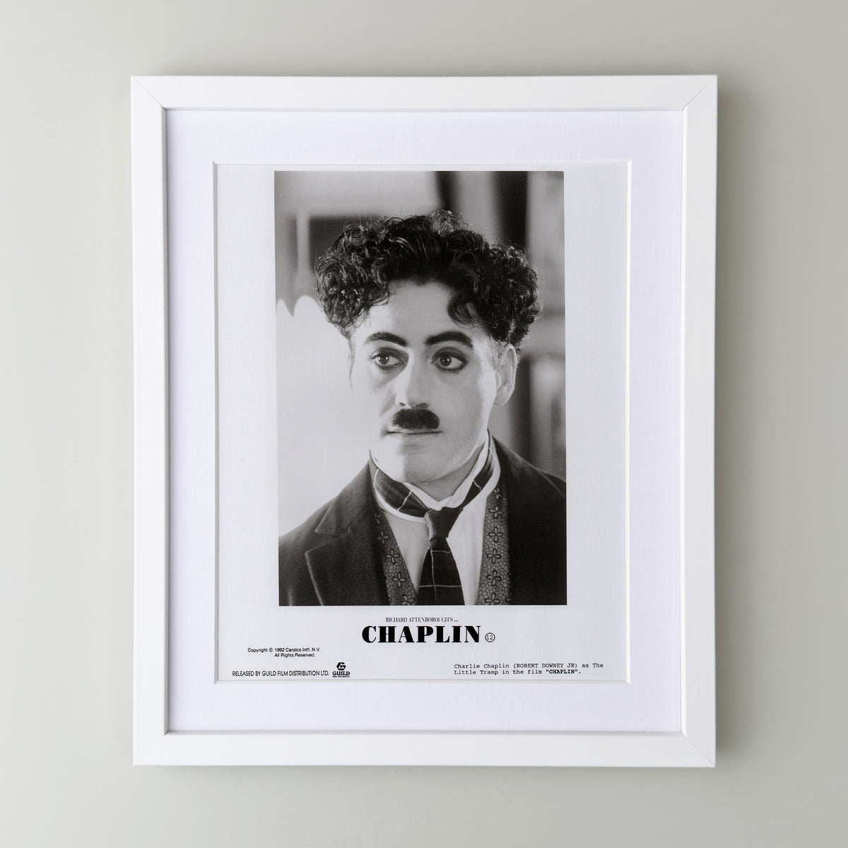 Chaplin 1992 Film Movie Press Publicity Still Framed