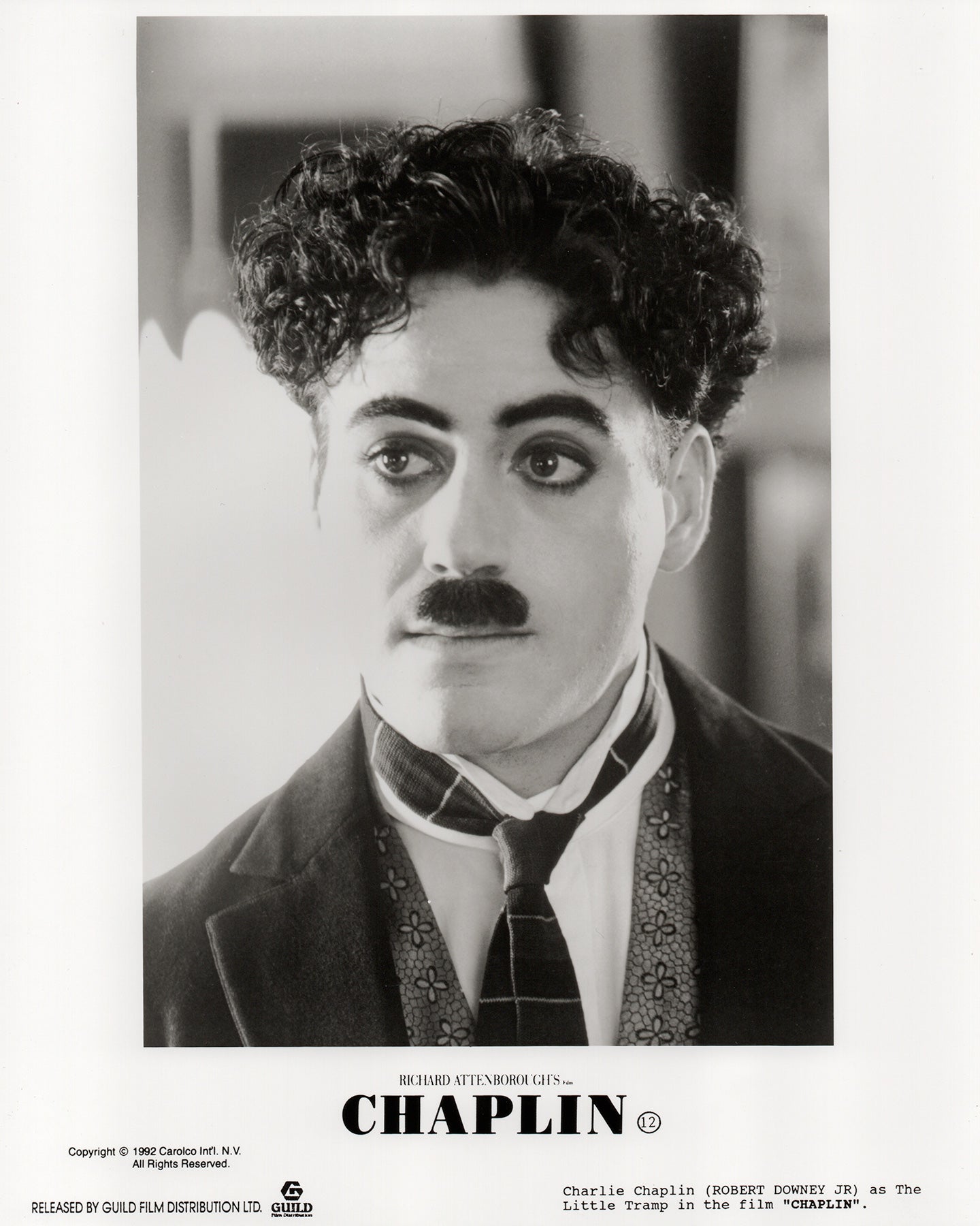 Chaplin 1992 Film Movie Press Publicity Still Framed