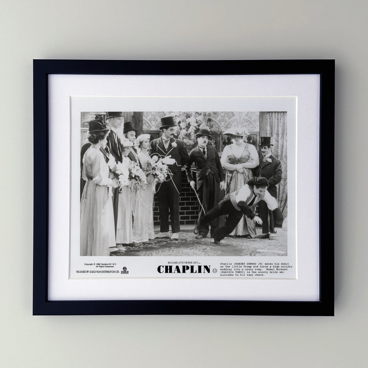 Chaplin 1992 Film Movie Press Publicity Still Framed