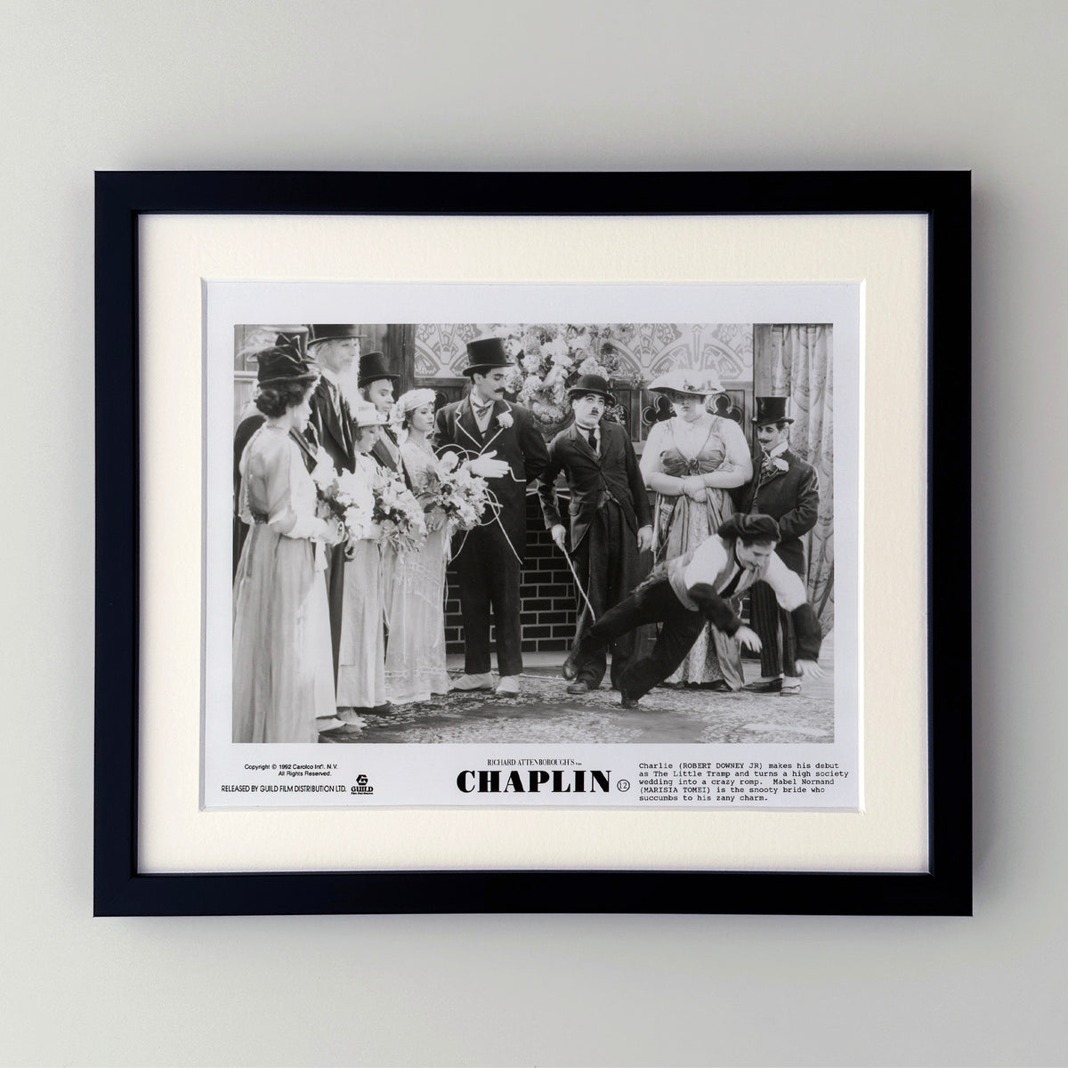 Chaplin 1992 Film Movie Press Publicity Still Framed