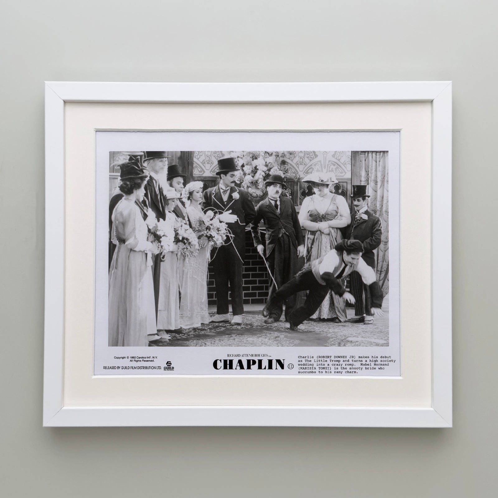 Chaplin 1992 Film Movie Press Publicity Still Framed