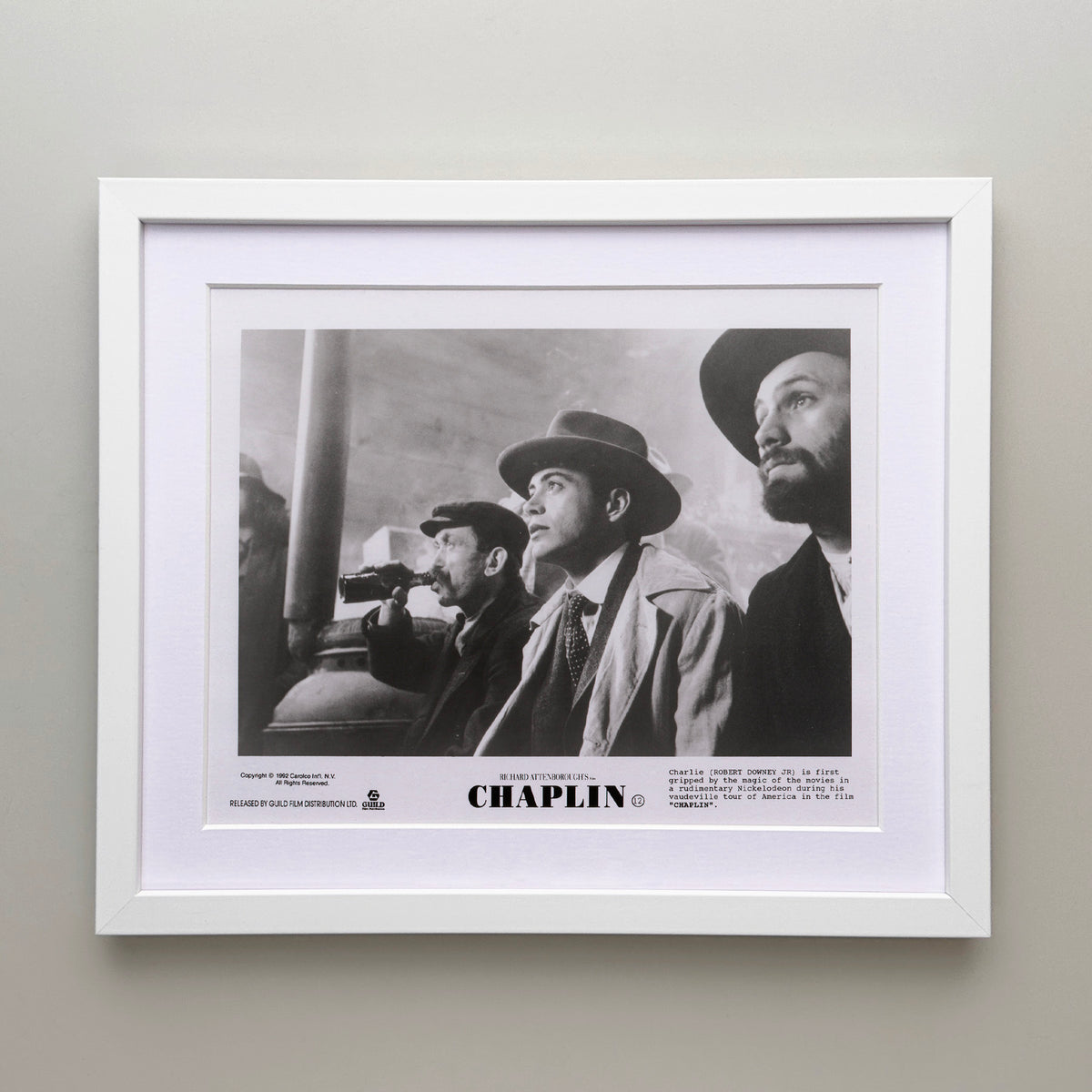 Chaplin 1992 Film Movie Press Publicity Still Framed