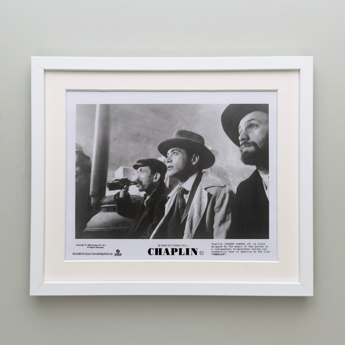 Chaplin 1992 Film Movie Press Publicity Still Framed
