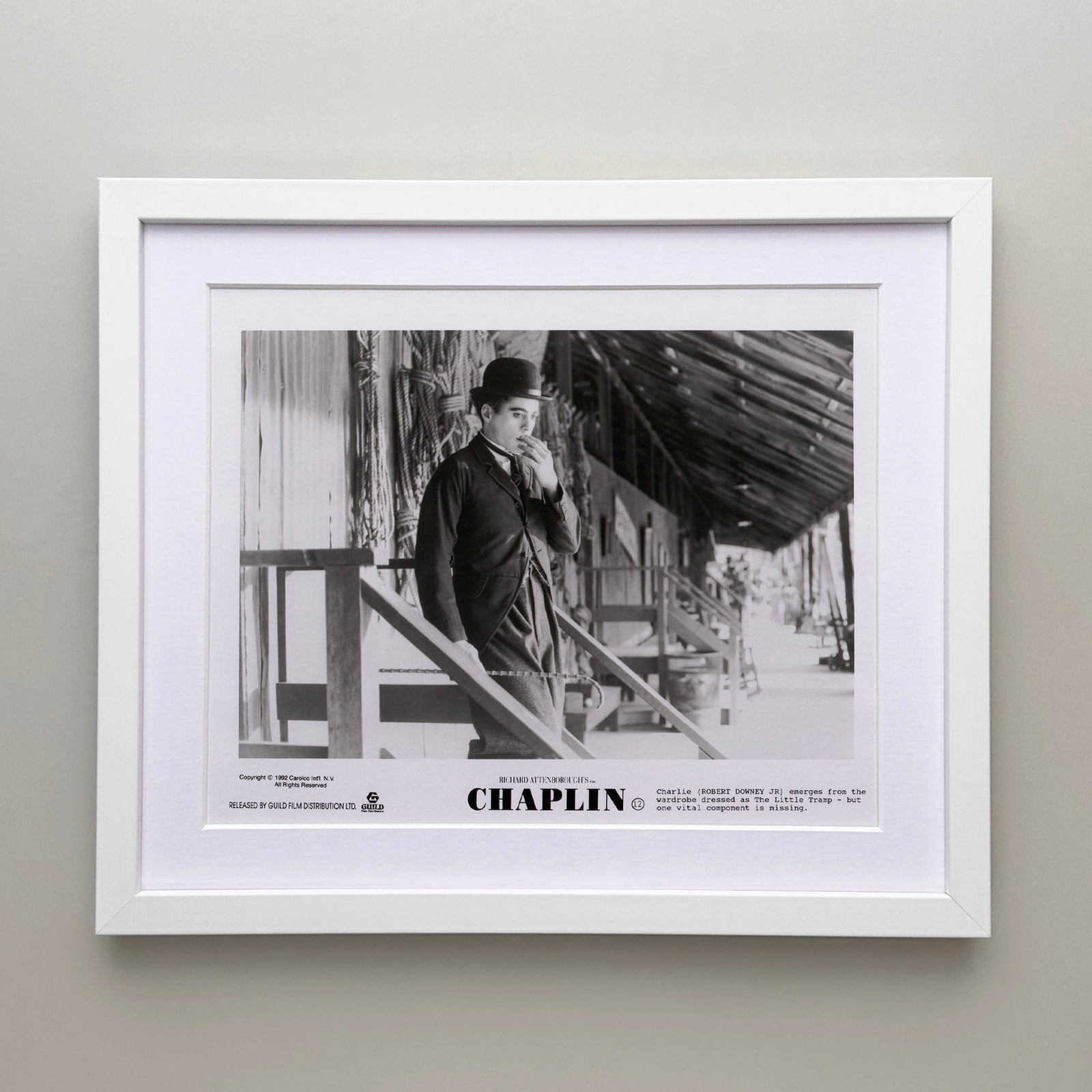 Chaplin 1992 Film Movie Press Publicity Still Framed