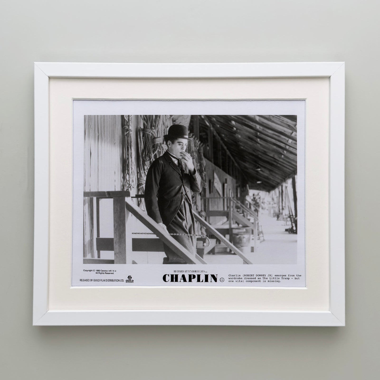 Chaplin 1992 Film Movie Press Publicity Still Framed