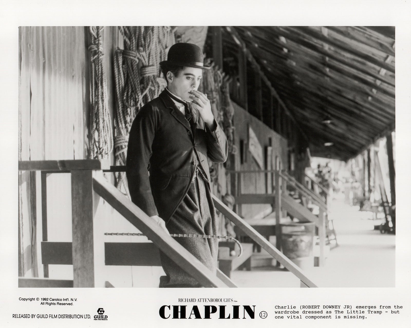 Chaplin 1992 Film Movie Press Publicity Still Framed