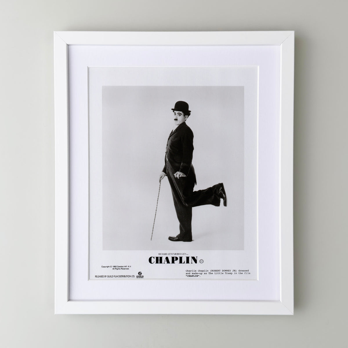 Chaplin 1992 Film Movie Press Publicity Still Framed