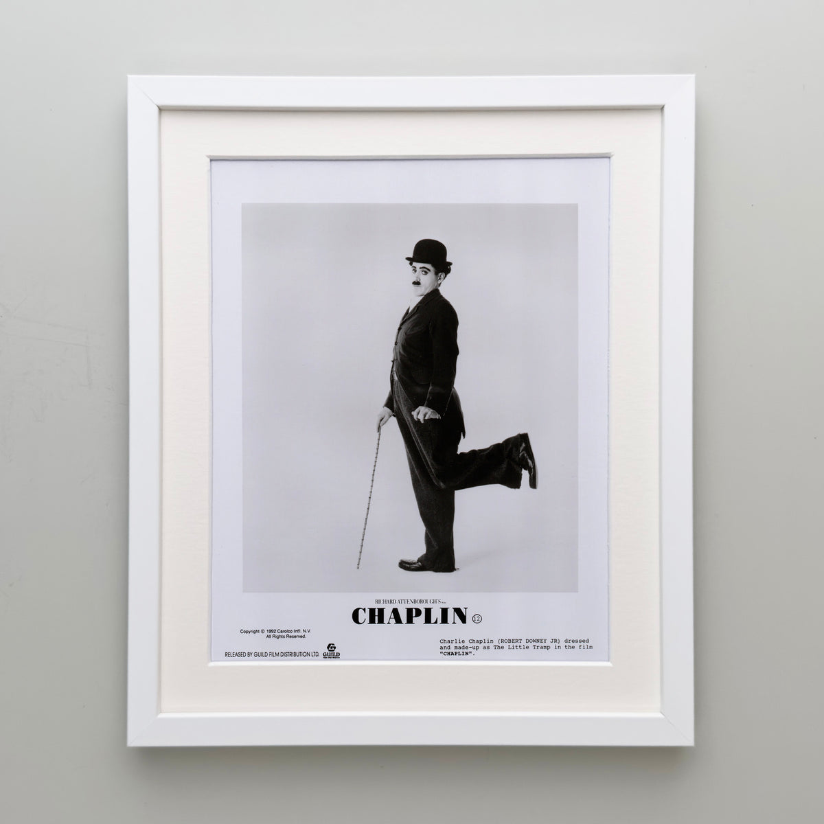 Chaplin 1992 Film Movie Press Publicity Still Framed