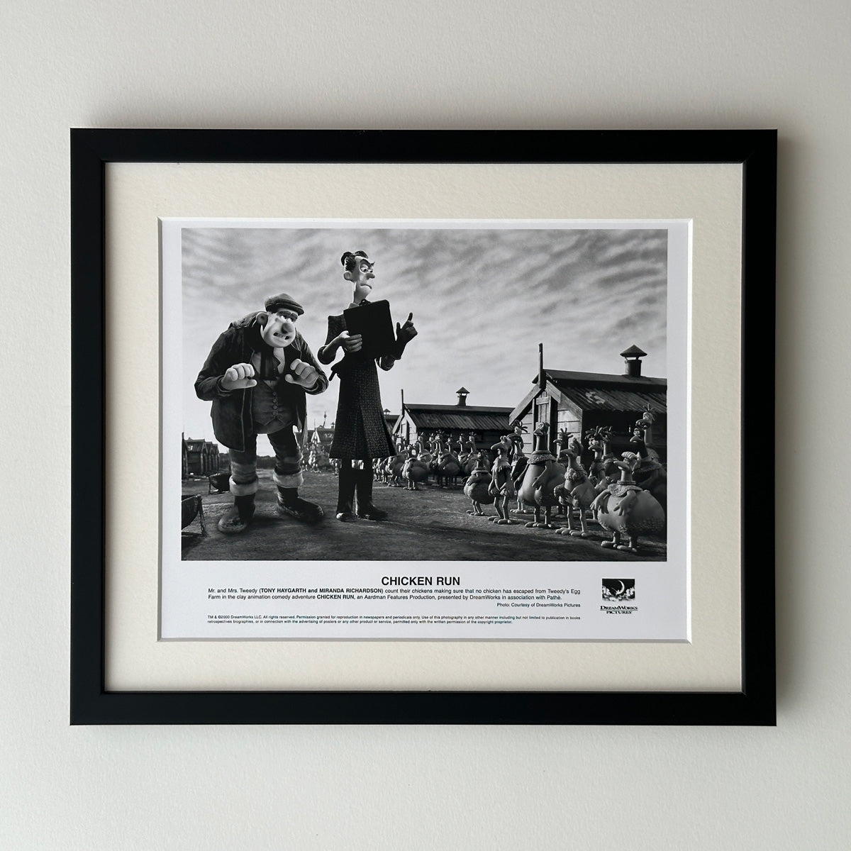 Chicken Run (2000) Publicity Film Movie Still - Framed