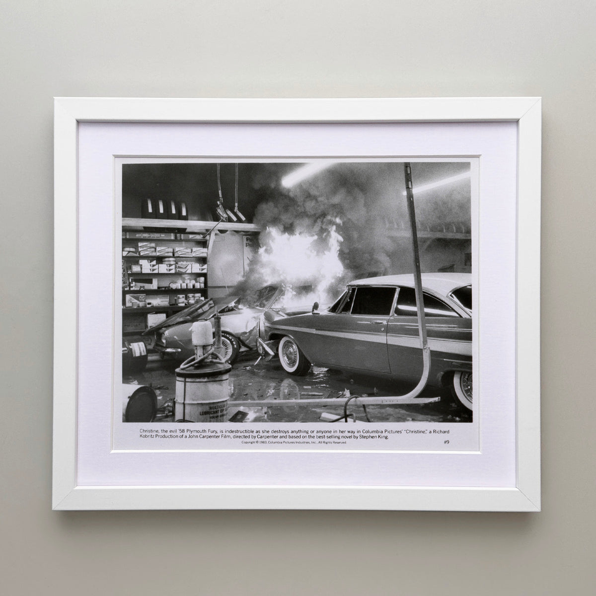 Christine 1983 Film Movie Press Publicity Still Framed