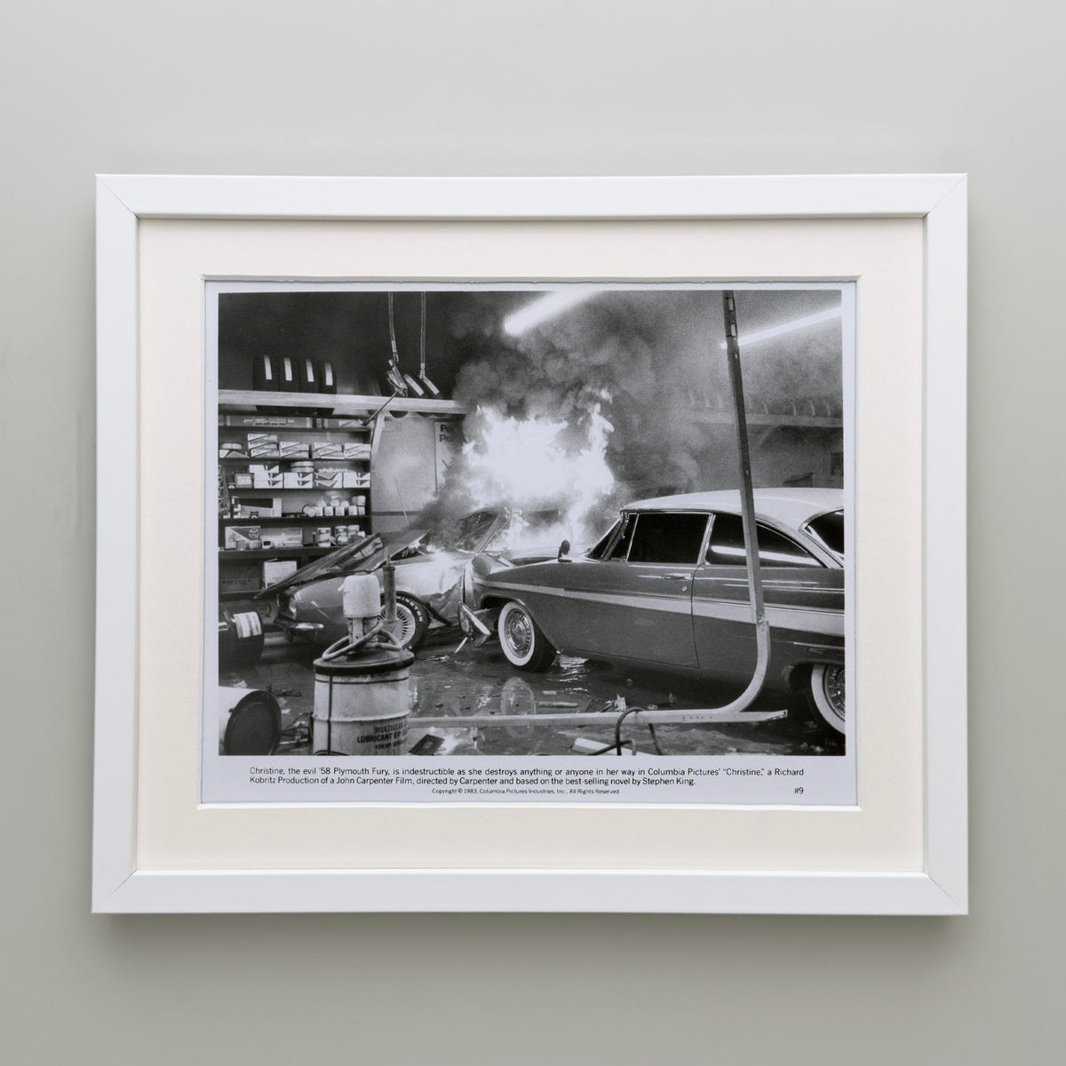 Christine 1983 Film Movie Press Publicity Still Framed