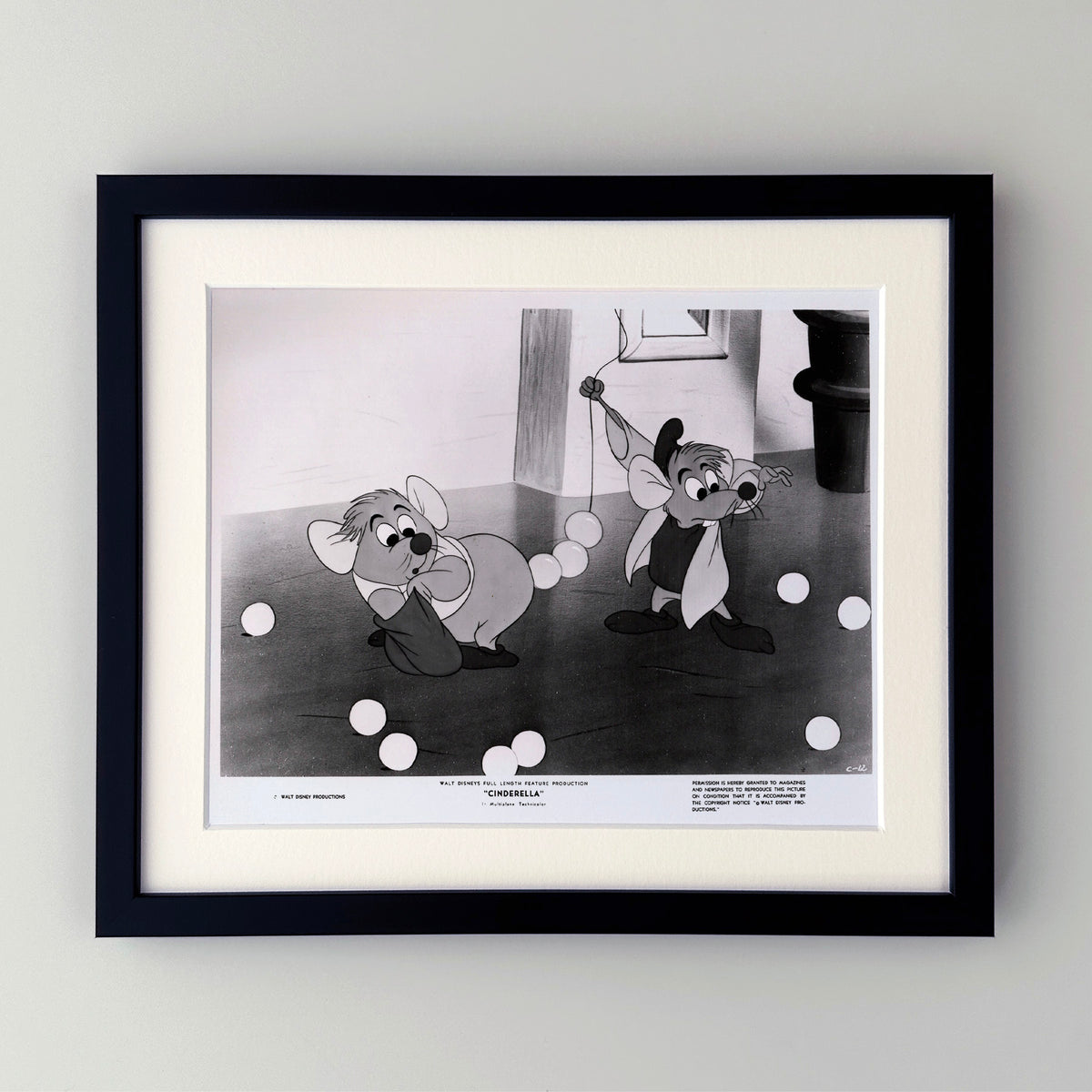 Cinderella 1950 Publicity Film Movie Press Still Framed